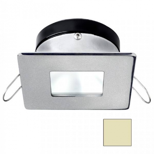 I2systems Apeiron A1110z - 4.5W Spring Mount Light - Square/Square - Warm White - Brushed Nickel Finish