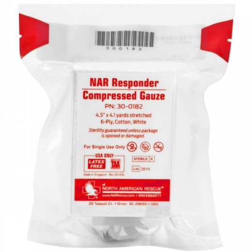 Nar Nar Responder Compressed Gauze