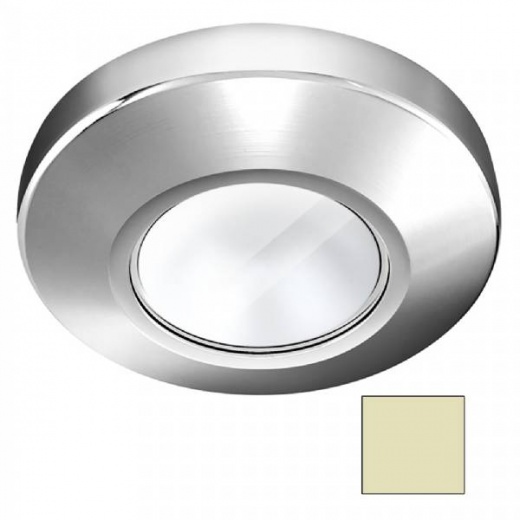 I2systems Profile P1101 2.5W Surface Mount Light - Warm White - Chrome Finish