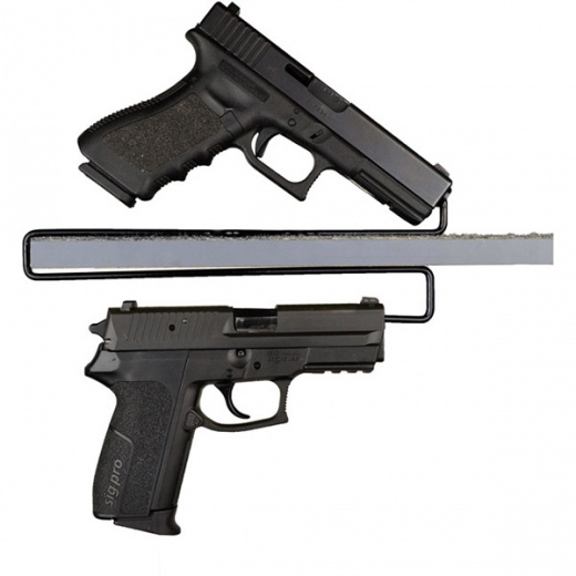 Gss Over Under Handgun Hangers 2Pk