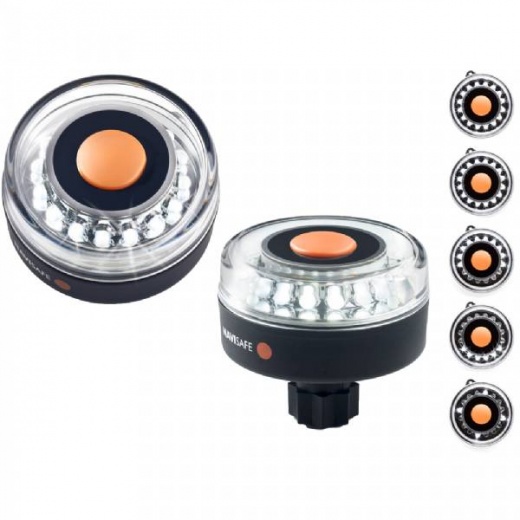 Navisafe Navilight All-White 5 Mode 360 Degree 2NM Light with Railblaza Base