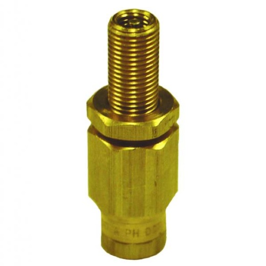 Firestone Inflation Valve Pk/25 - 1/4 Inch Tubing Brass Set of 25