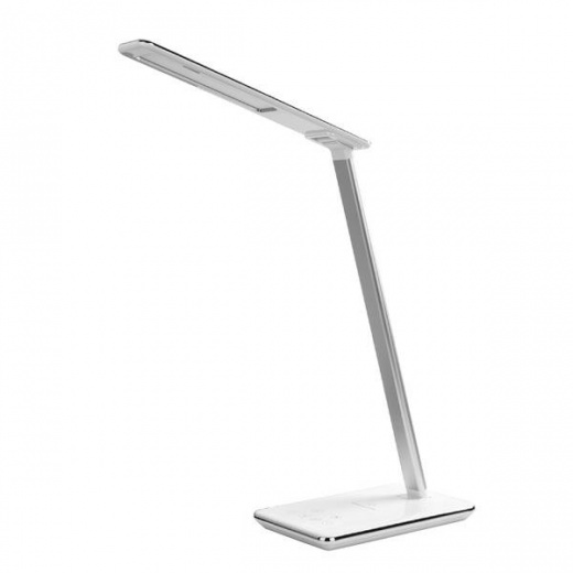 Supersonic Led Desk Lamp With Qi Charger (White)