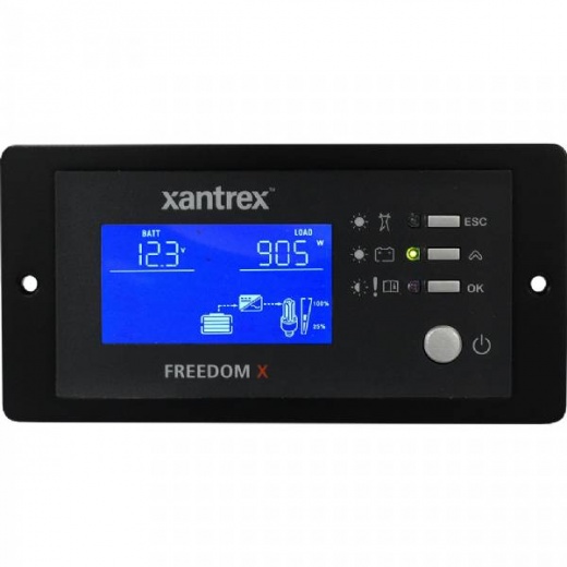 Xantrex Freedom X / XC Remote Panel with 25 Ft Cable - Easy Monitoring and Control for Your Electrical System