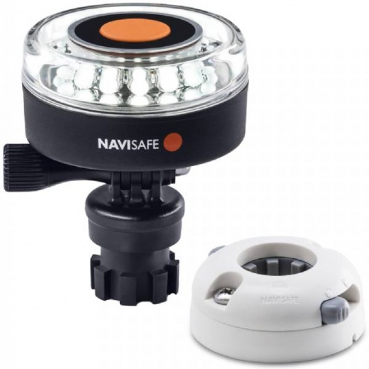 Navilight 360 Degree 2NM White with Navimount Base Horizontal Mount