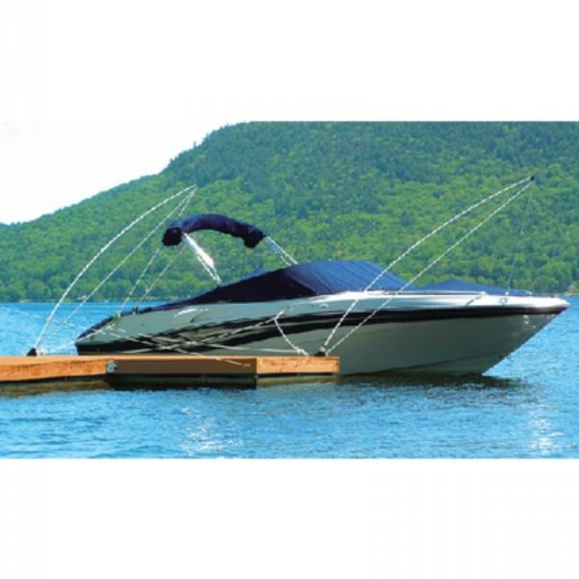 Taylor 12Ft Mooring Whip - BoatGuard Mooring Whips with Injection Molded Plastic Base