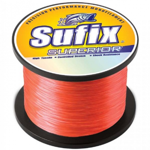 Sufix Superior 60Lb 3655Yds Neon Fire Monofilament