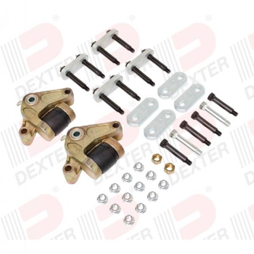 Dexter Axle E-Z Flex Tandem DE 013-143-03 6000 for Triple Axle Applications