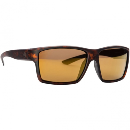 Magpul Explorer Polarized Tortoise Frame Sunglasses with Bronze Lens and Gold Mirror