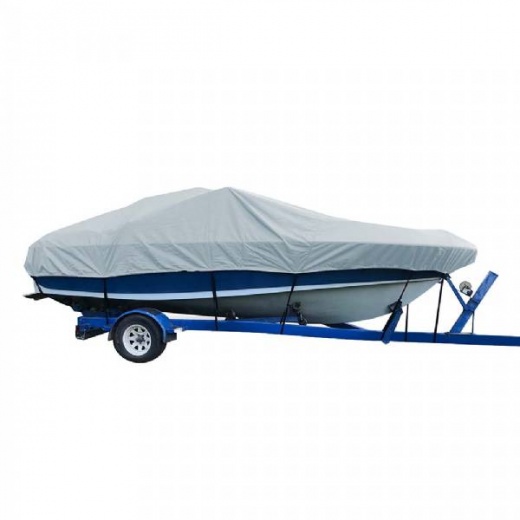 Carver Sun-Dura Styled-To-Fit Boat Cover F/18.5 Ft V-Hull Low Profile Cuddy Cabin Boats