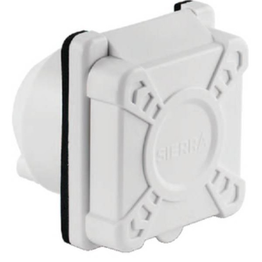 Dometic 30A 125V Square White Shore Power Inlet