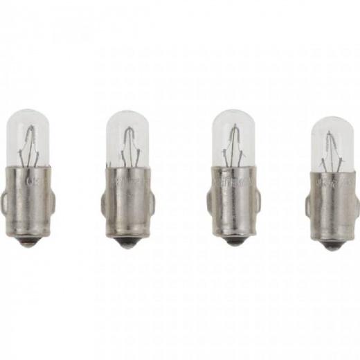 VDO Type A - White Metal Base Bulb - 24V - 4-Pack