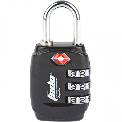 Fsdc Fsdc 3-Dial Tsa Combo Shackle Lock
