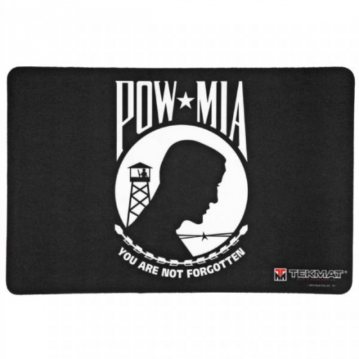 TekMat Pistol Mat POW MIA BLK