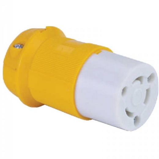 Dometic Female Connector, 30A 125V - Sierra AC12490 Female Shore Power Connector