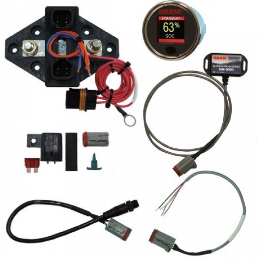 Balmar Battery Monitor Kit N2K BT Gateway Color Display 12-48VDC