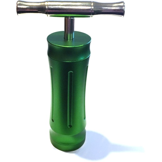 Premium Aluminum Pollen Press With "T-Press" Style One-Piece Handle, Default Title