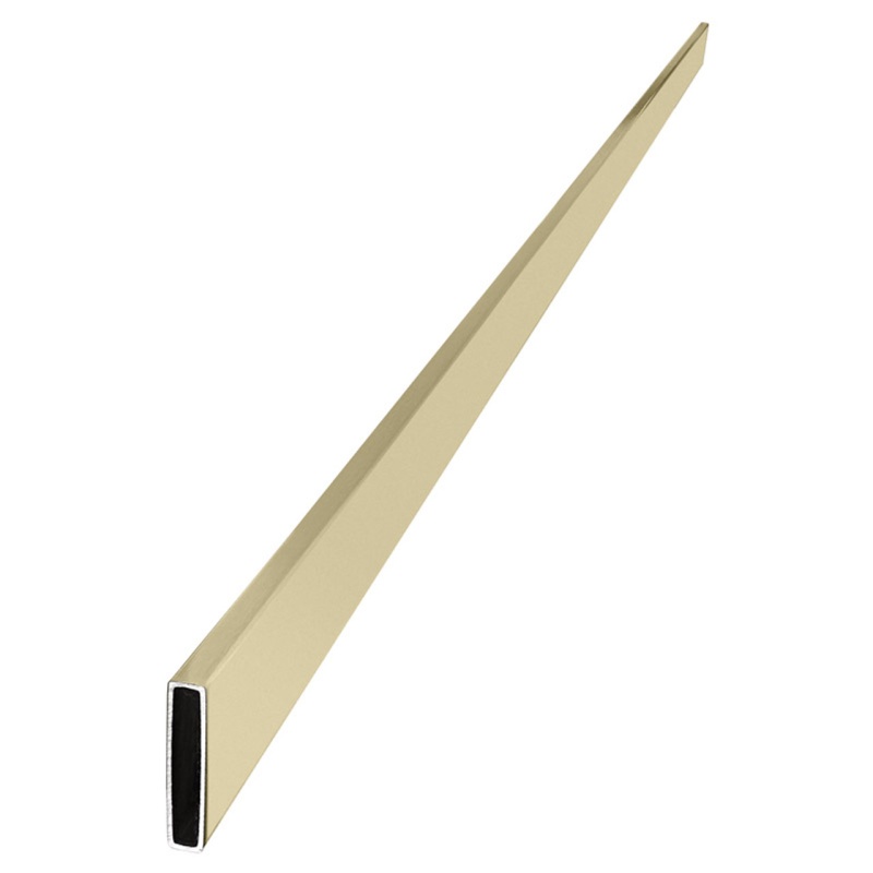 Glass Simple Header Bar for Savannah Sliding Shower Door System 78" Long