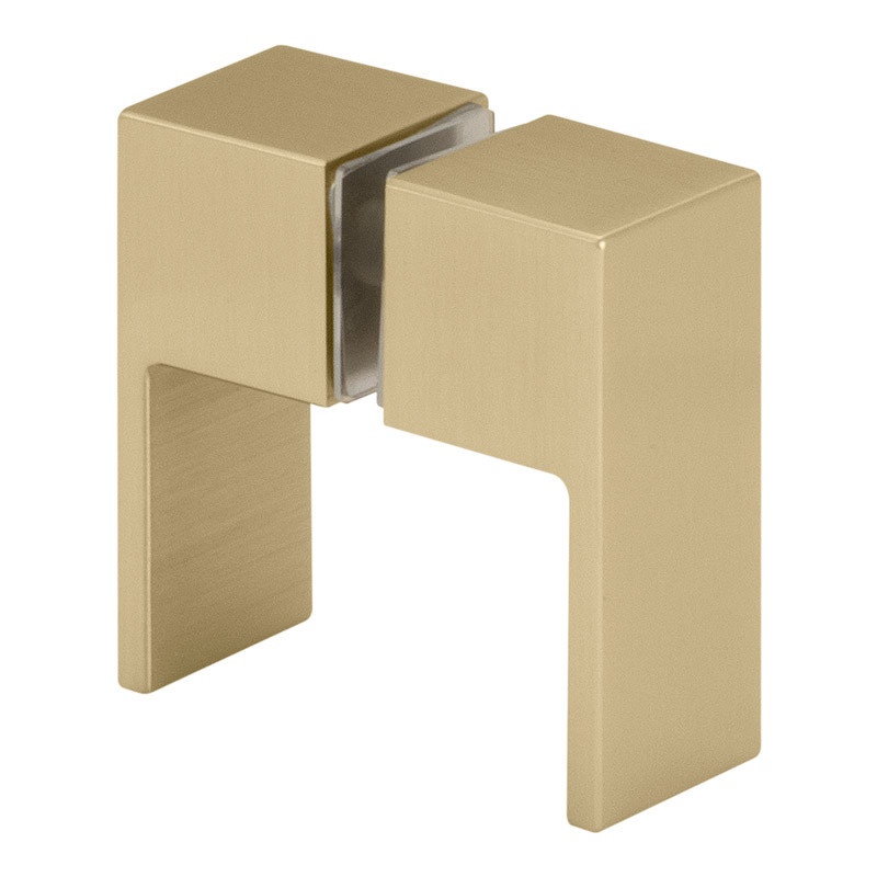– Glass Simple Back-To-Back L-Paddle Style Door Handle
