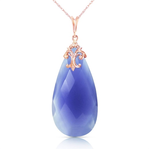 Galaxy Gold S925 Sterling Silver Plated Chain Necklace