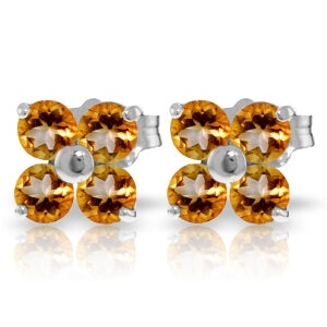 Galaxy Gold 14K Yellow Gold Plated Austrian Crystal Earrings