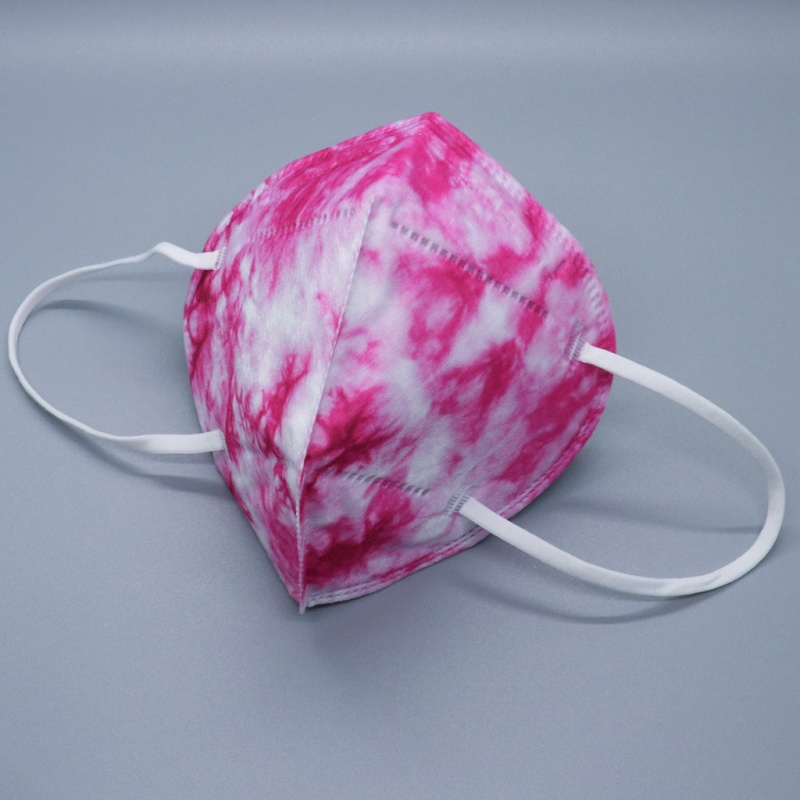 Wholesale Pink Tie Dye Kn95 Face Masks - Adult