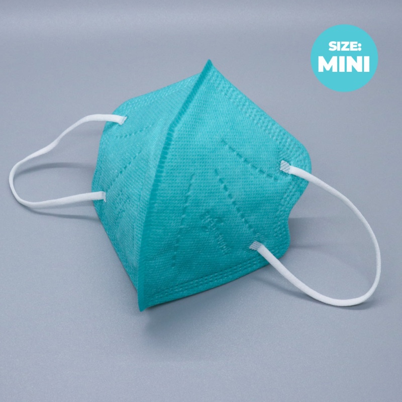Turquoise Mini Kids Kn95 Masks