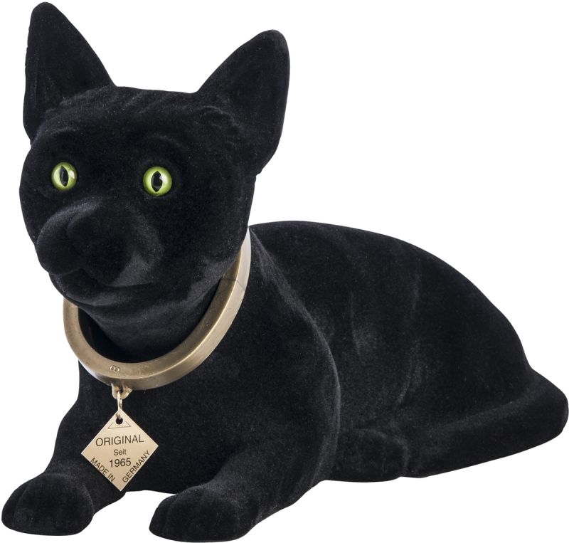 Black Cat Bobble Head, 11"
