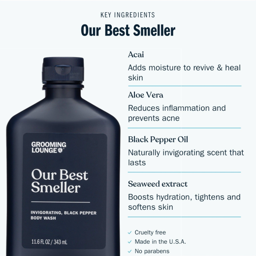 Grooming Lounge Our Best Smeller Body Wash - 3 Pack