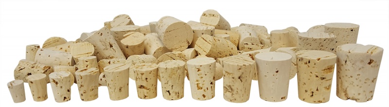 Gsc International Assorted Corks Size 0-16. Pack Contains 68 Pieces Total