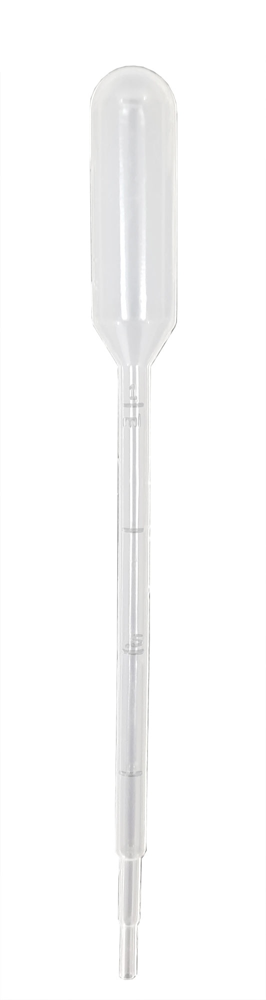 Gsc International Disposable Transfer Pipettes, 5Ml Capacity, Graduated 1Ml By 1/4Ml, Pack Of 100