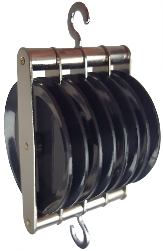 Quadruple Parallel Pulley, Plastic by Go Science Crazy
