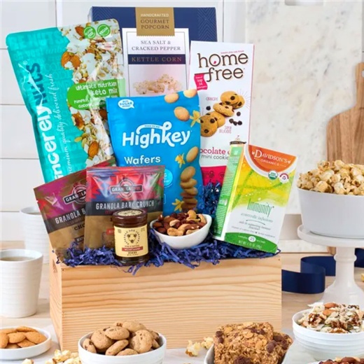 Healthy Classic: Gourmet Gift Basket