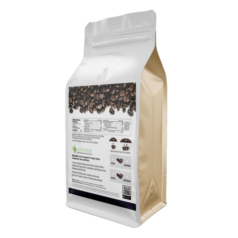Greentree Naturals Premium Focus Coffee 25 Mg Hemp Per Cup