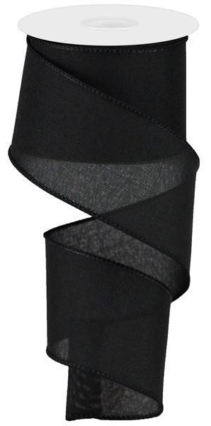 2.5"X10yd Black Royal Burlap