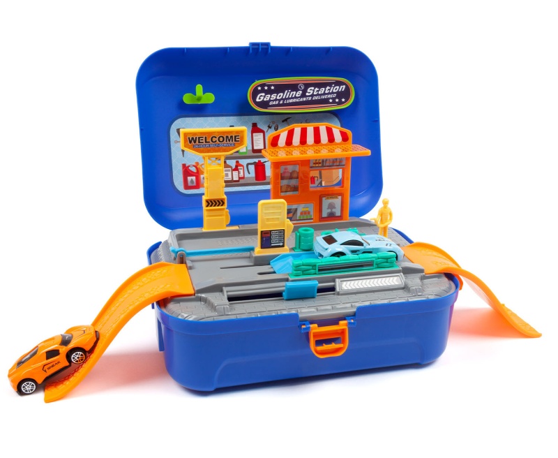 Full Service Gas Station 20 Piece Playset