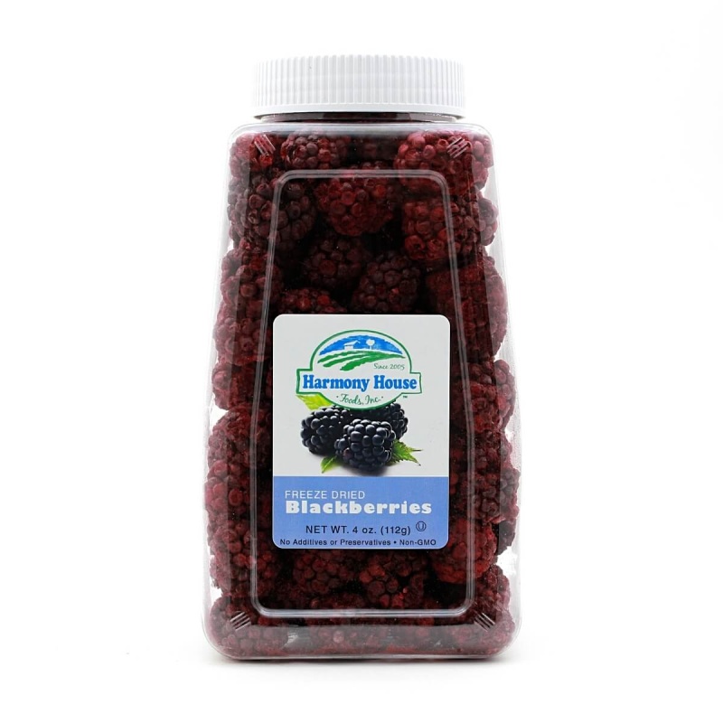 Freeze Dried Blackberries (4 Oz.)