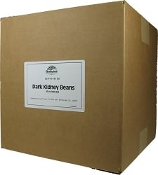 Dark Kidney Beans (25 Lbs)