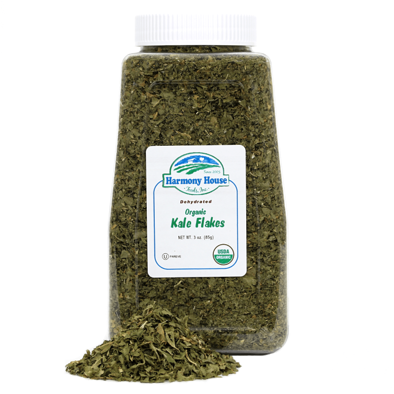 Organic Dried Kale Flakes (3 Oz)