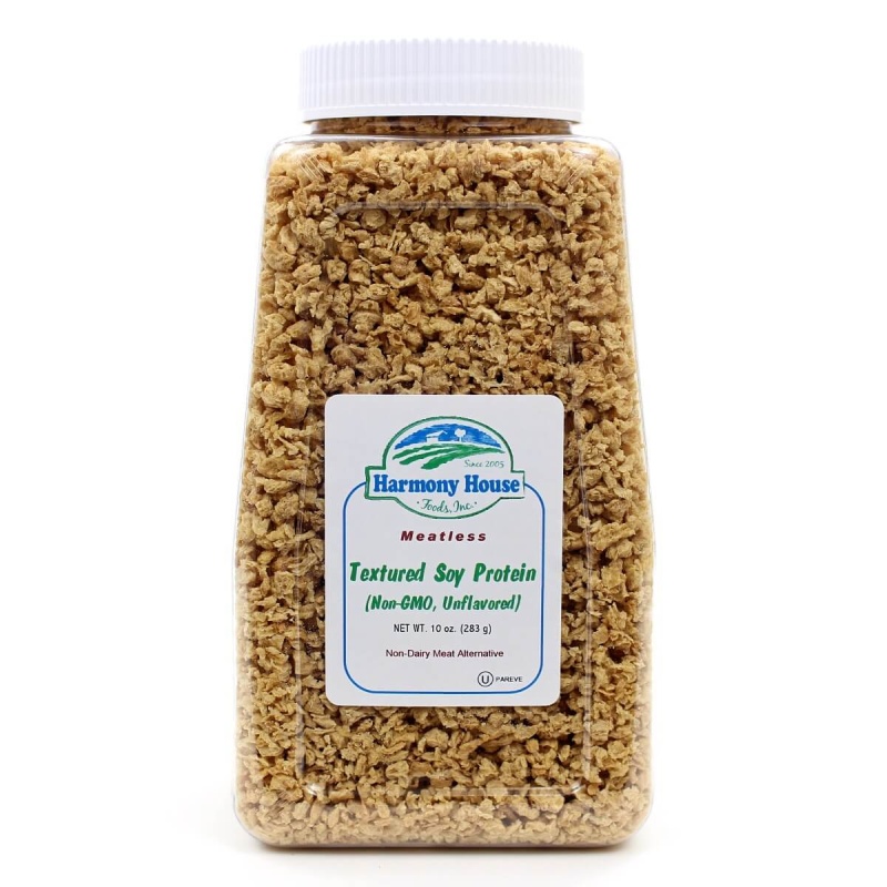 Textured Soy Protein (Non-Gmo, Unflavored) (10 Oz)