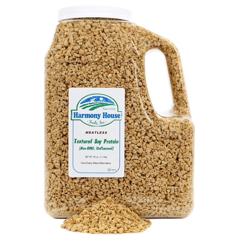 Textured Soy Protein (Non-Gmo, Unflavored) (45 Oz)