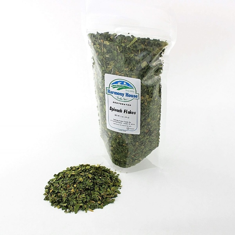 Dried Spinach Flakes (1 Oz)