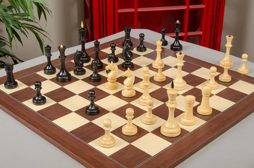 The Forever Collection - The Savano Series Luxury Wood Chess Pieces - 4.4  King