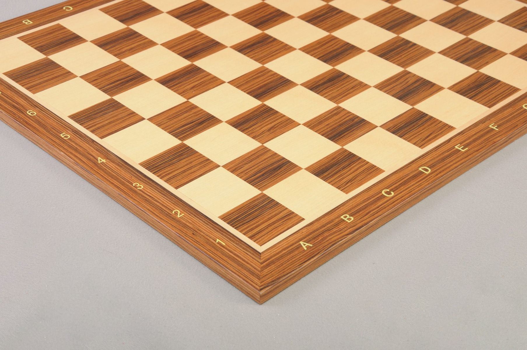 Capablanca Burmese Rosewood Edition Wooden Tournament Chess Board
