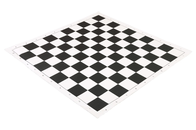Vinyl Regulation Tournament Chess Board - 10 X 10 Squares - 2.25" Squares