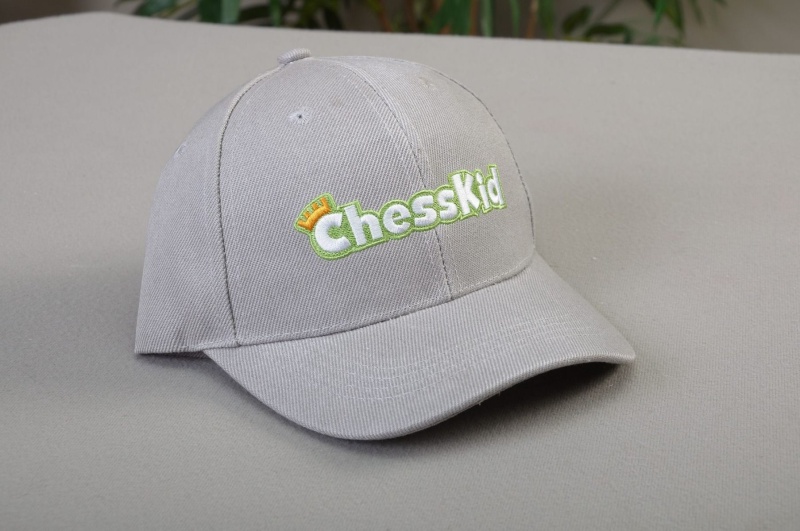 Chesskid Baseball Hat - Gray