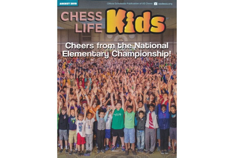 Clearance - Chess Life For Kids Magazine - August 2018 Issue