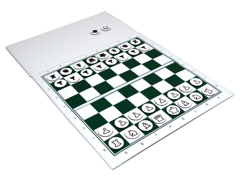 Checkbook Magnetic Travel Chess Set - 8.5" X 8.5" Board