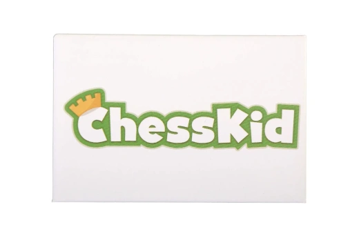 Chesskid Logo Metal Magnet