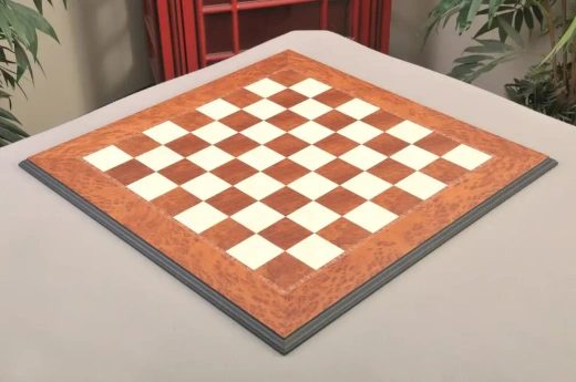 Purpleheart & Bird's Eye Maple Custom Contemporary Ii Chess Board
